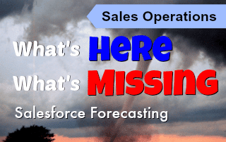 What's Here and What's Missing: Salesforce Forecasting