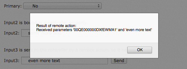 Visualforce Data Input